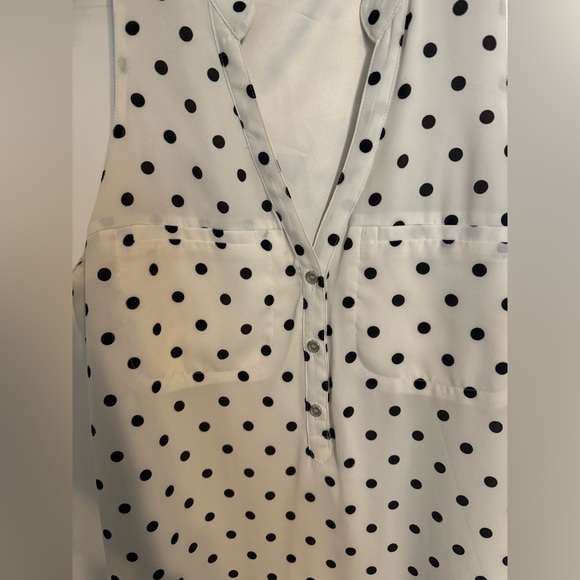 Express Women's Polka Dot sleeveless Mini Dress (size M) - Picture 3 of 5